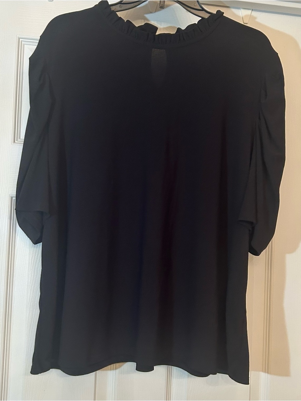 Cece Black Blouse Size 3X